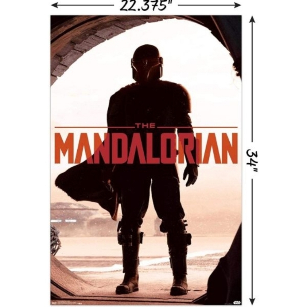 Trends International Star Wars: The Mandalorian Poster 22.375" × 34" (RP17795)